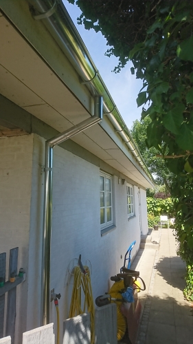 Opsætning af tagrender i Odder, Aarhus, Horsens